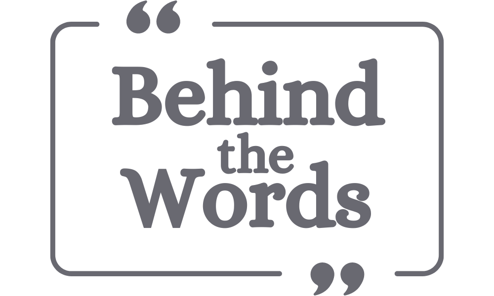 Behind The Words Logo